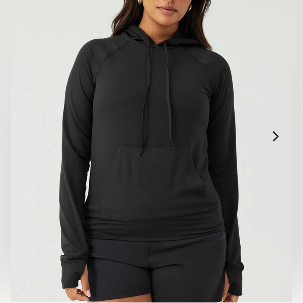 Outdoor Voices Cloudknit Hoodie Black